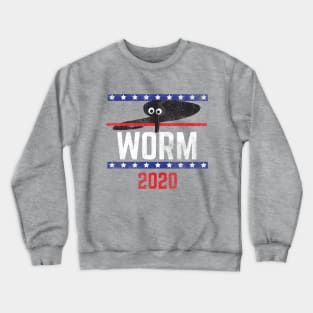 Magic Worm On A String Meme Black Worm 2020 for President Crewneck Sweatshirt